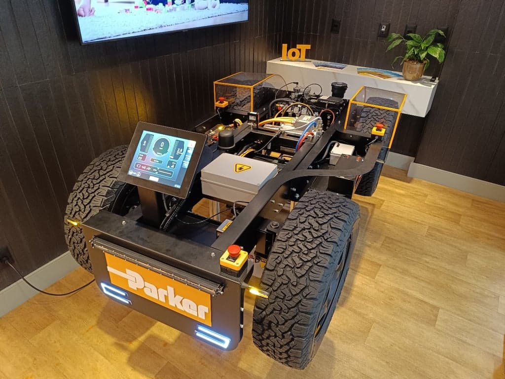 Plataforma Movewer UGV personalizada para cargas específicas de missão