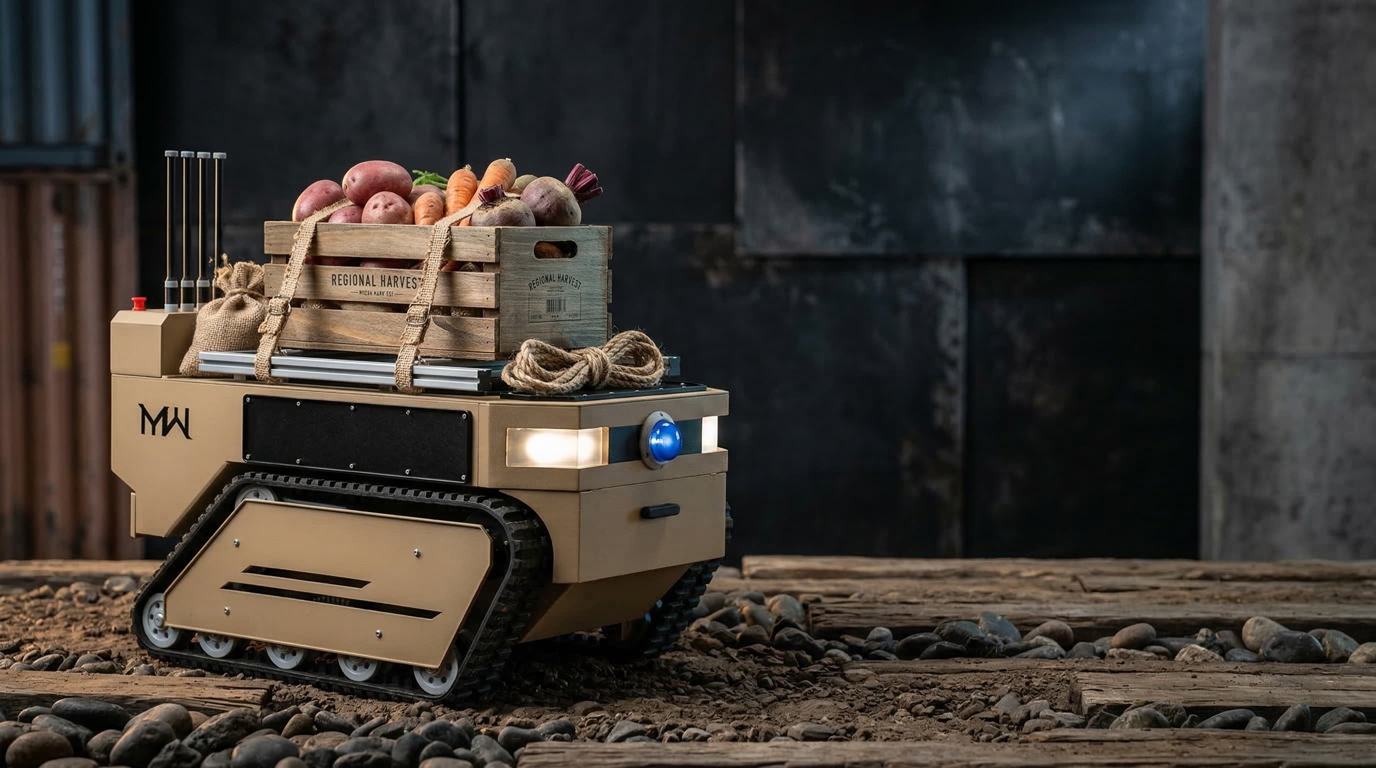 UGV CEROS para inspeção de armazém e logística interior